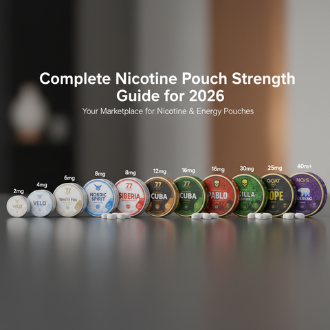 Complete Nicotine Pouch Strength Guide for 2026