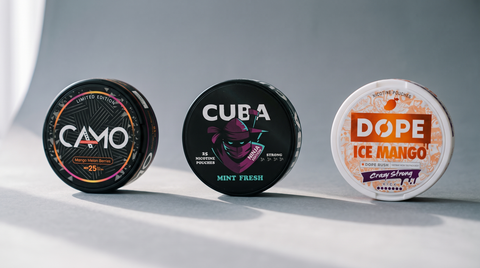 Tobacco Free Pouch: US Buying Guide 2026 — pouch cans compared side by side at DarePouch