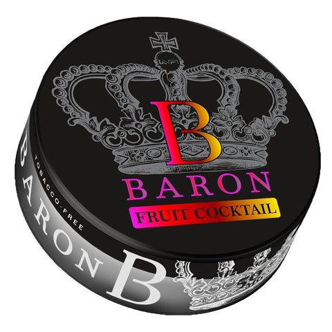 BARON - Fruit Cocktail slim nicotine pouches can
