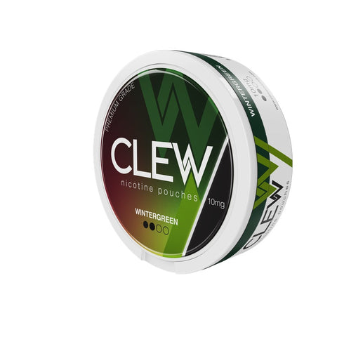 CLEW Medium - Wintergreen - 10mg SLIM Nicotine Pouches | Buy Online EU