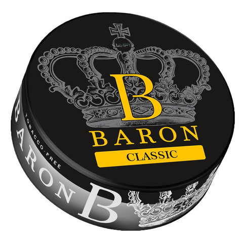 BARON - Classic slim nicotine pouches can