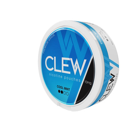 CLEW Medium - Cool Mint - 10mg SLIM Nicotine Pouches | Buy Online EU