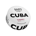 CUBA White — Cherry SLIM nikotino maišelių dėžutė