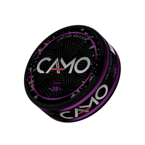 CAMO - Grape slim nicotine pouches can