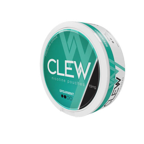 CLEW Medium - Spearmint - 10mg SLIM Nicotine Pouches | Buy Online EU