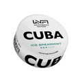 CUBA White - Ice Spearmint slim nicotine pouches can
