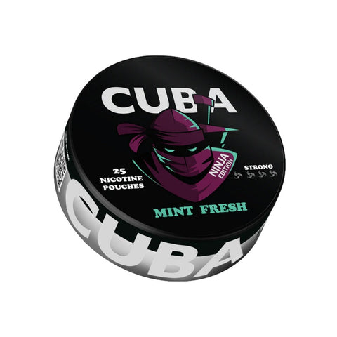 CUBA Ninja - Mint Fresh slim nicotine pouches can