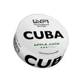CUBA White - Apple Juice slim nicotine pouches can