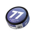 77 - Blueberry slim nicotine pouches can