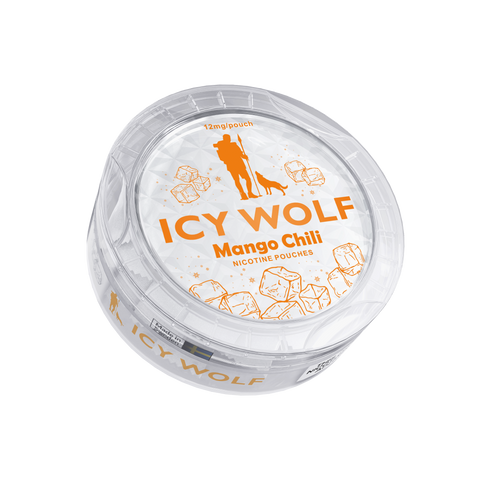 ICY WOLF Strong - Mango Chili - 12mg SLIM Strong Nicotine Pouches