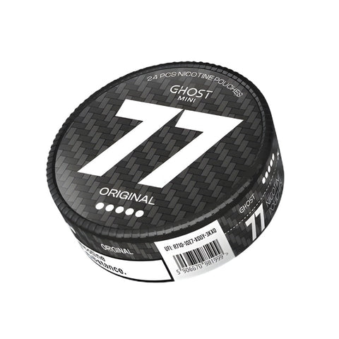 77 Ghost Mini - Original mini nicotine pouches can