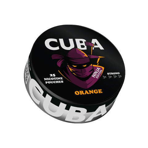 Lattina di bustine CUBA Ninja - Orange SLIM