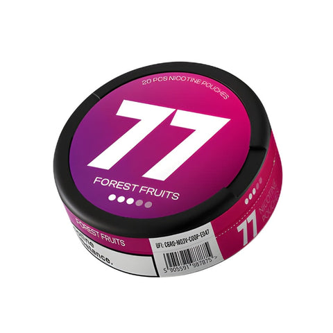 77 - Forest Fruits slim nicotine pouches can