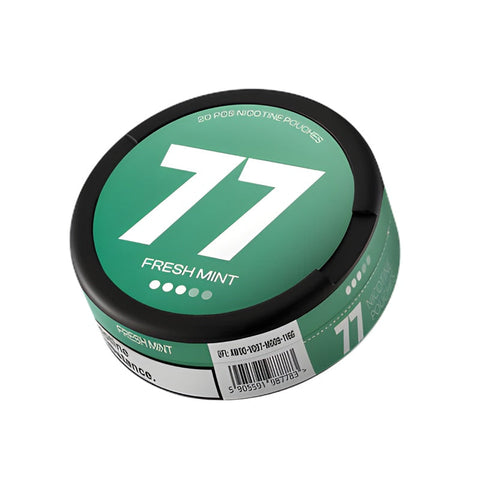 Lattina 77 - Fresh Mint, bustine di nicotina slim