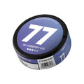 77 - Blueberry slim nicotine pouches can