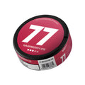 77 - Raspberry slim nicotine pouches can