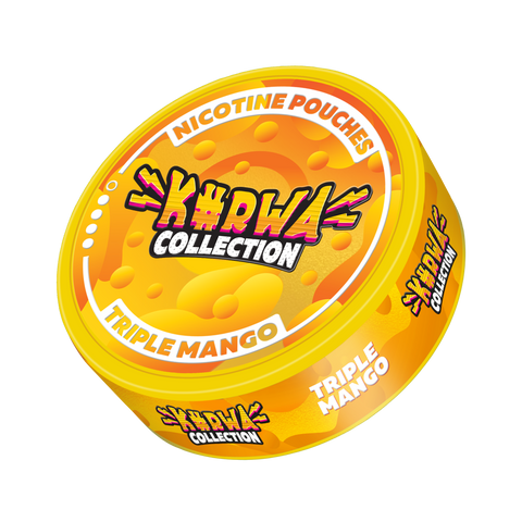 KURWA - Triple Mango slim nicotine pouches can