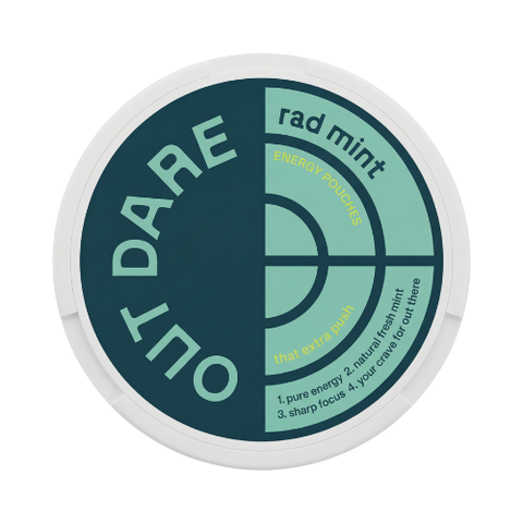 Energy pouches - Instant caffeine kick - 50mg