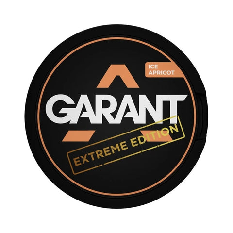 GARANT Extreme - Ice Apricot slim nicotine pouches can