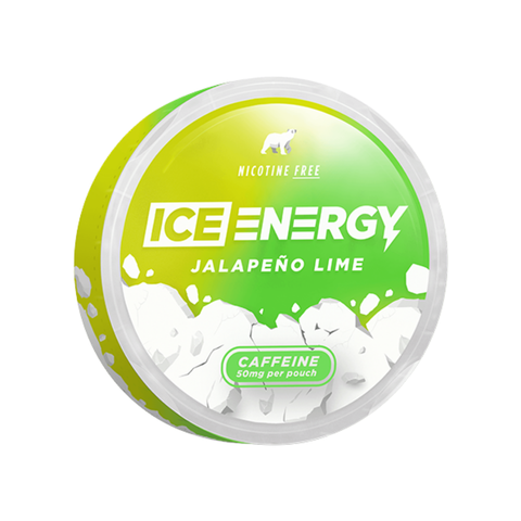 ICE Energy Strong - Jalapeno Lime - 75mg Caffeine Energy Pouches