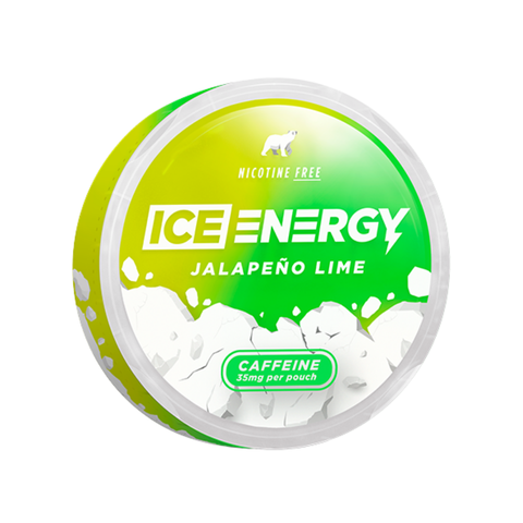 ICE Energy - Jalapeno Lime slim energy pouches can
