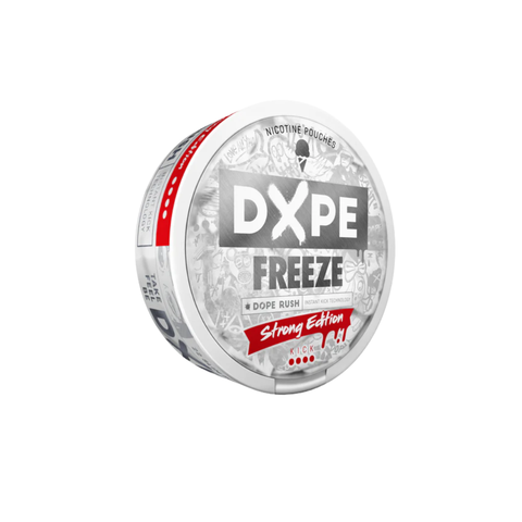 DOPE Strong Edition - Freeze slim nicotine pouches can