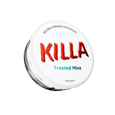 KILLA - Frosted Mint slim nicotine pouches can