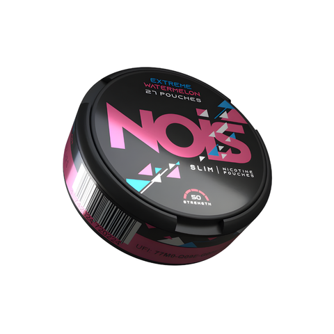 NOIS Extra Strong - Watermelon Ice - 25mg SLIM Nicotine Pouches | Buy Online EU