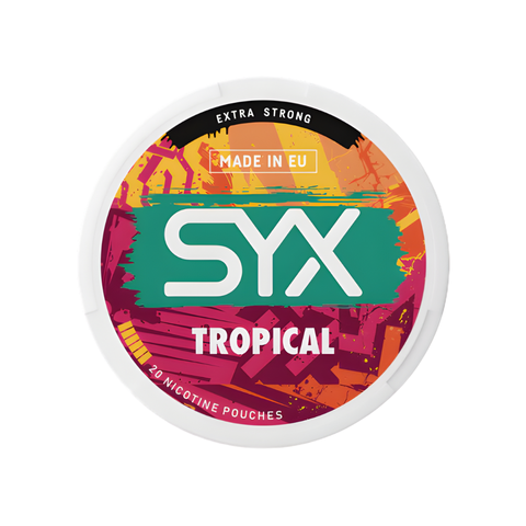 SYX Extra Strong - Tropical - 20mg SLIM Extra Strong Nicotine Pouches
