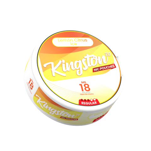 KINGSTON - Lemon Citrus slim nicotine pouches can