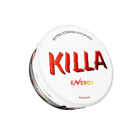 KILLA - Energy slim nicotine pouches can