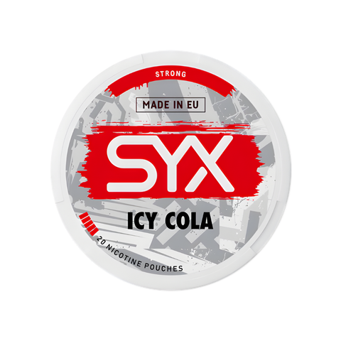 SYX - Icy Cola slim nicotine pouches can