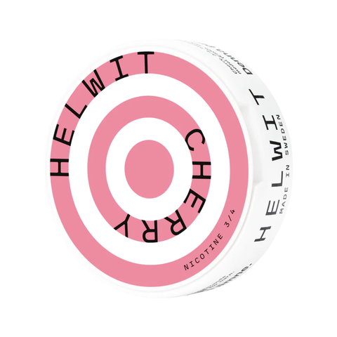 HELWIT Light - Cherry - 4.5mg SLIM Light Nicotine Pouches