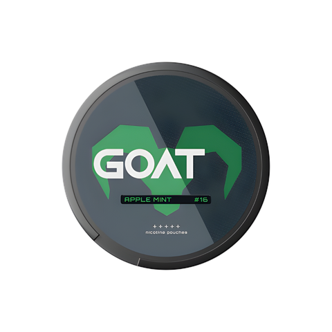GOAT - Apple Mint slim nicotine pouches can
