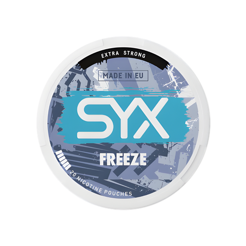 SYX Extra Strong - Freeze slim nicotine pouches can