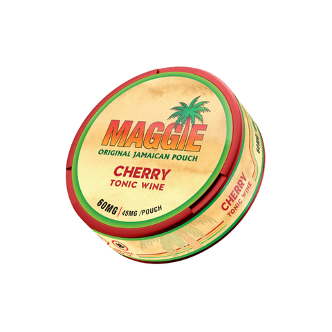 MAGGIE - Cherry Tonic Wine slim nicotine pouches can