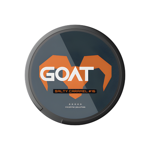 GOAT - Salty Caramel slim nicotine pouches can