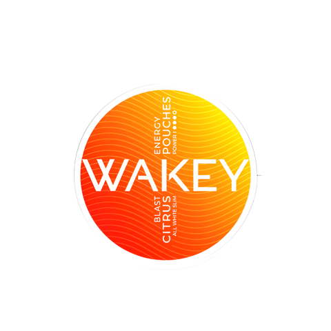 WAKEY Strong - Citrus Blast - 50mg Caffeine SLIM Energy Pouches