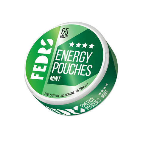 FEDRS Energy - Mint - 65mg Caffeine SLIM Energy Pouches