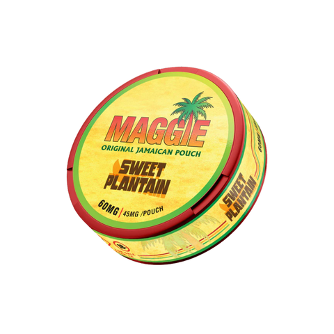 MAGGIE Extra Strong - Sweet Plantain slim nicotine pouches can