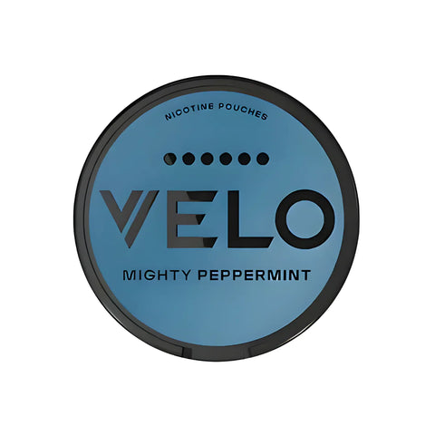 VELO Freezing Peppermint Max slim nicotine pouches can