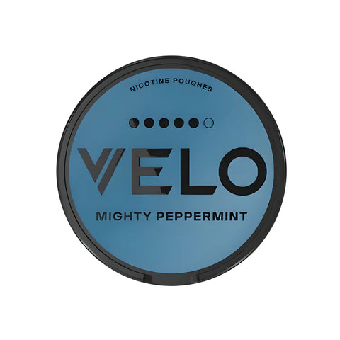 VELO Freezing Peppermint Ultra slim nicotine pouches can