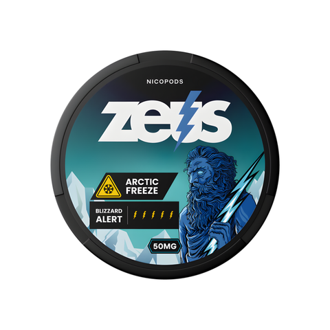 ZEUS - Arctic Freeze slim nicotine pouches can