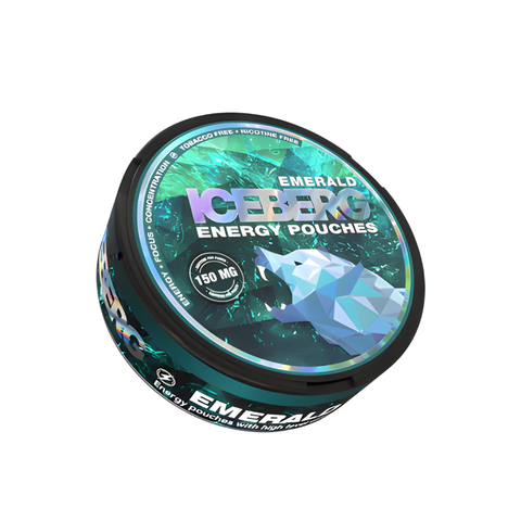 ICEBERG Energy - Emerald - 150mg Caffeine Energy Pouches