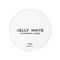 KELLY WHITE - Raspberry Lemon mini nicotine pouches can