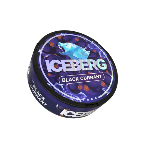 ICEBERG Extra Strong - Black Currant - 40mg SLIM Extra Strong Nicotine Pouches