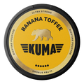 KUMA Ultra Strong Banana Toffee nicotine pouches can