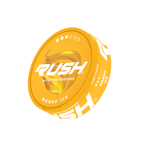 RUSH Strong - Mango Ice - 11mg SLIM Strong Nicotine Pouches