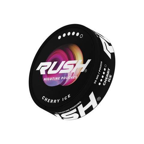 RUSH Extra Strong - Cherry Ice - 21mg SLIM Extra Strong Nicotine Pouches