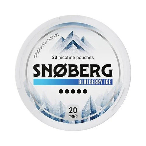SNOBERG Blueberry Ice Strong